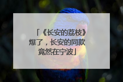 《长安的荔枝》爆了，长安的同款竟然在宁波