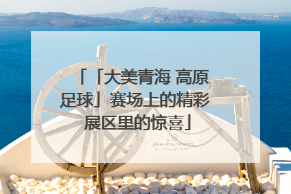 「大美青海 高原足球」赛场上的精彩 展区里的惊喜