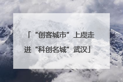 “创客城市”上虞走进“科创名城”武汉