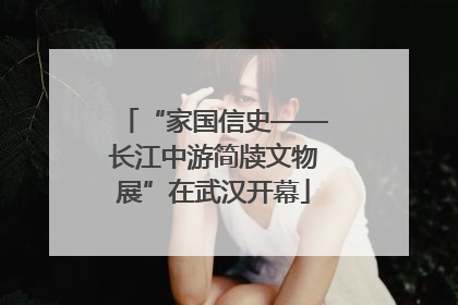 “家国信史——长江中游简牍文物展”在武汉开幕