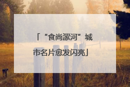 “食尚漯河”城市名片愈发闪亮