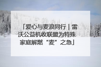 爱心与麦浪同行｜雷沃公益机收联盟为特殊家庭解燃“麦”之急