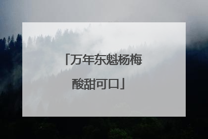 万年东魁杨梅 酸甜可口