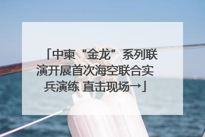 中柬“金龙”系列联演开展首次海空联合实兵演练 直击现场→
