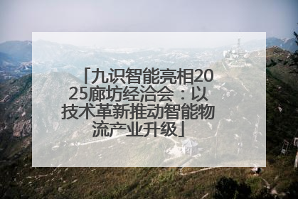 九识智能亮相2025廊坊经洽会：以技术革新推动智能物流产业升级