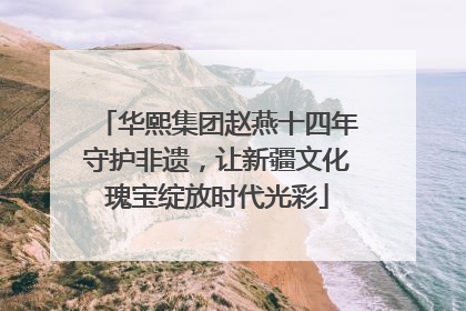 华熙集团赵燕十四年守护非遗，让新疆文化瑰宝绽放时代光彩