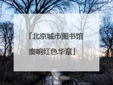北京城市图书馆奏响红色华章