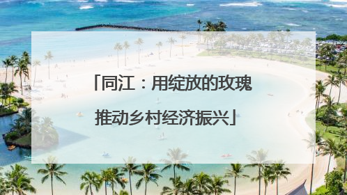 同江：用绽放的玫瑰 推动乡村经济振兴