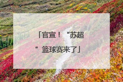 官宣！“苏超”篮球赛来了