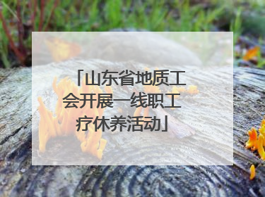 山东省地质工会开展一线职工疗休养活动