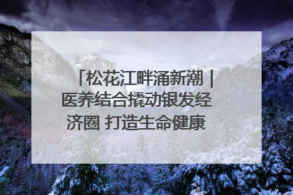 松花江畔涌新潮｜医养结合撬动银发经济圈 打造生命健康产业新样本