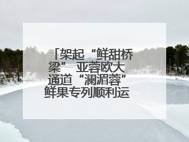 架起“鲜甜桥梁” 亚蓉欧大通道“澜湄蓉”鲜果专列顺利运抵成都青白江