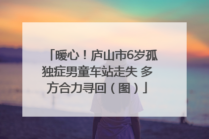 暖心！庐山市6岁孤独症男童车站走失 多方合力寻回（图）