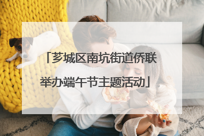 芗城区南坑街道侨联举办端午节主题活动