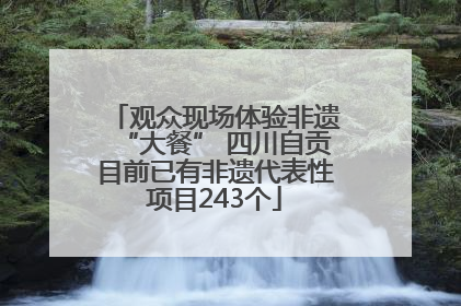 观众现场体验非遗“大餐” 四川自贡目前已有非遗代表性项目243个