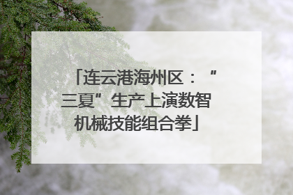 连云港海州区：“三夏”生产上演数智机械技能组合拳