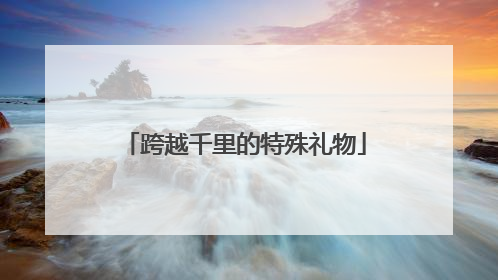 跨越千里的特殊礼物