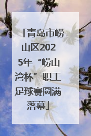 青岛市崂山区2025年“崂山湾杯”职工足球赛圆满落幕