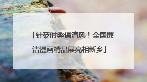 针砭时弊倡清风！全国廉洁漫画精品展亮相新乡