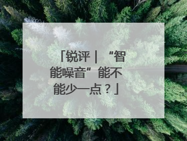 锐评｜“智能噪音”能不能少一点？