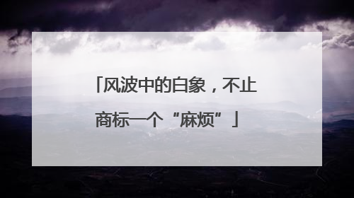 风波中的白象，不止商标一个“麻烦”