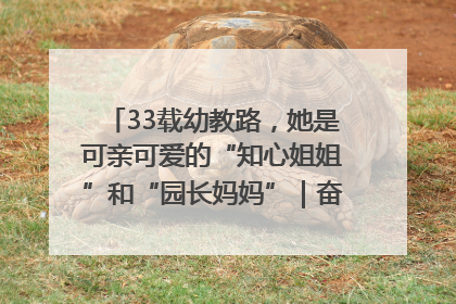 33载幼教路，她是可亲可爱的“知心姐姐”和“园长妈妈”｜奋勇争先实干家